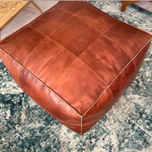 Pouf ottomano pelle di - in,
