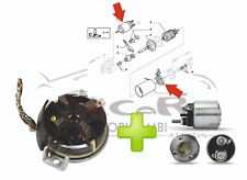 KIT REVISIONE MOTORINO AVVIAMENTO VALEO D6G 1.3 MJET SPAZZOLE + ELETTROMAGNETE