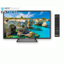 TV LED 4K Digiquest 32'' DLHR doppio tuner combo DVB-T2, DVB-S2 MAIN 10 H265 HEV
