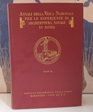 Annali della vasca nazionale - vasca,