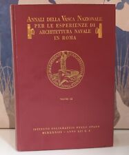 Annali della Vasca Nazionale per le esperienze di architettura navale Roma III