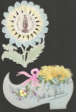 Due santini in celluloide