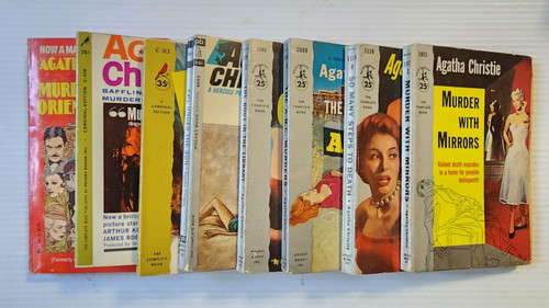 Agatha christie pocket books - agatha,