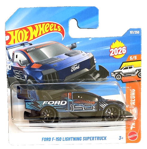 Hot wheels ford f150 lightning - ford,