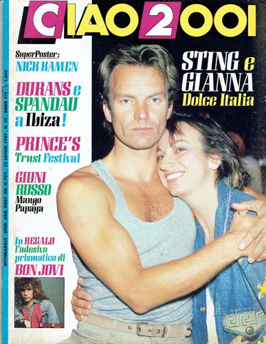 1987 ciao 2001 - ciao, sting=gianna