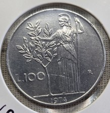 1974 Italy 100 Lire Unc