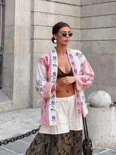 Giacca kimono kaftano cotone