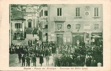 dh438 cartolina arpino piazza del municipio onoranze del milite ignoto frosinone