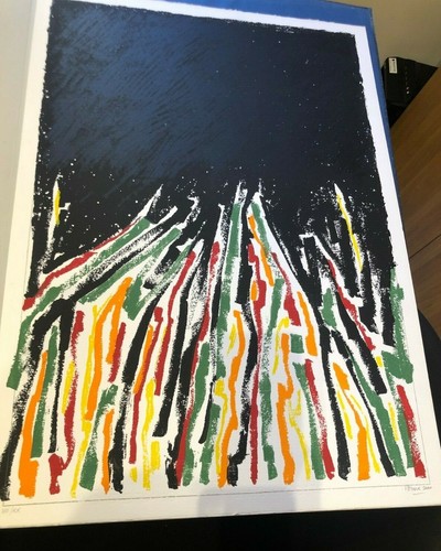 2000 claudio verna serigrafia - 2000,
