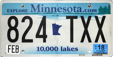 Minnesota .com Targa Originale