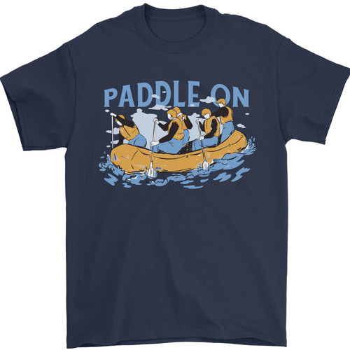 Shirt uomo bianca rafting - t-shirt,
