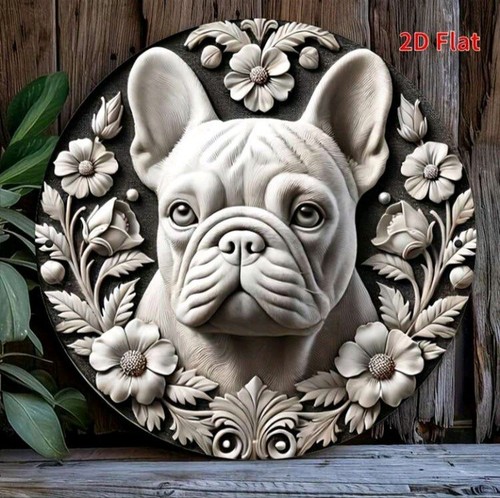 Insegna rustica bulldog - rustica, 2d