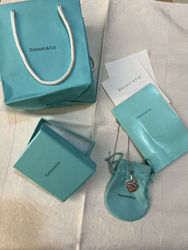Collana tiffany cuore argento