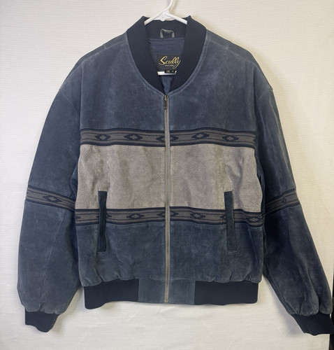 Giacca pelle grigio scuffy - giacca, di