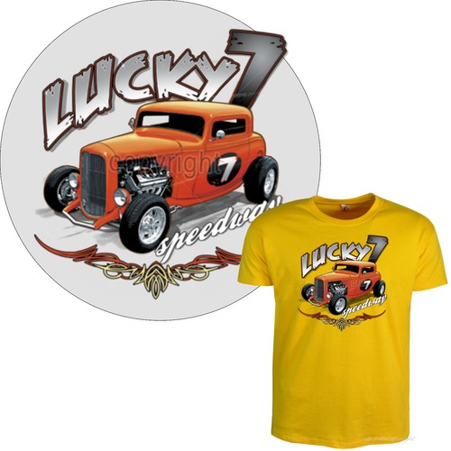 Hot rod auto - hot,