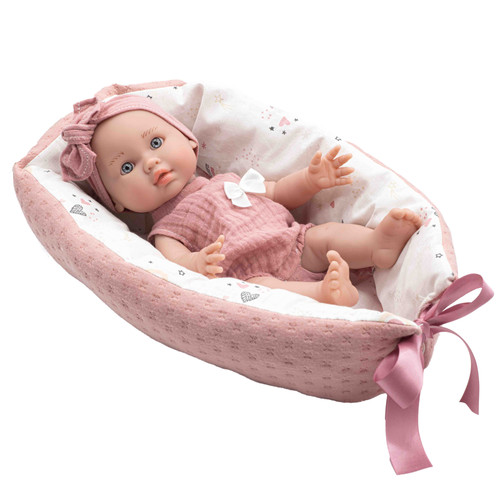 Bambola con lettino rauber - con,
