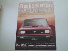 advertising Pubblicità 1981 FIAT 127 SPORT 70 HP
