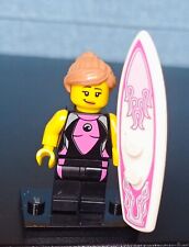 Lego minifigures - surfista - serie 4 - 8804 - completa - perfette condizioni
