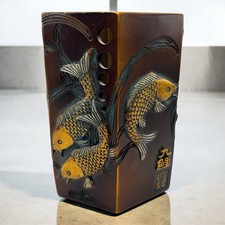 Vaso per pennelli in resina