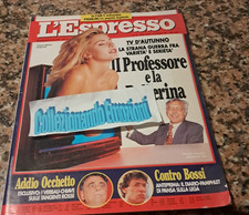 L'espresso rivista-39 1993-Valeria Marini-Berlusconi-Pamela Prati-Pasolini