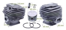 Set cilindri e pistoni 46 mm per STIHL 028 / 028 Super AV Q W WB / 1118 020