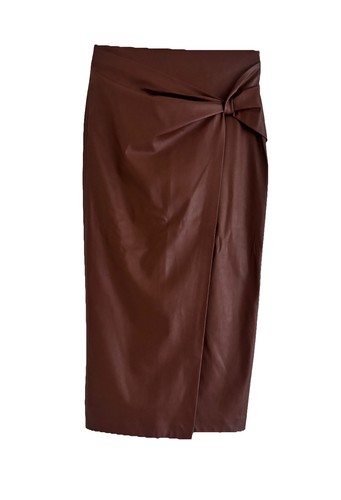 Zara gonna midi - gonna, marrone