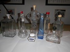 Bottigliette-Boccette-Ampolline di vetro da collezione