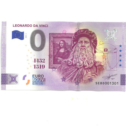 Zero euro souvenir - €,