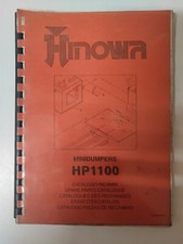 Manuale catalogo ricambi Minidumper HP1100 Hinowa spare Parts catalogue