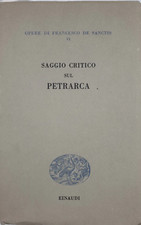 Saggio critico sul Petrarca