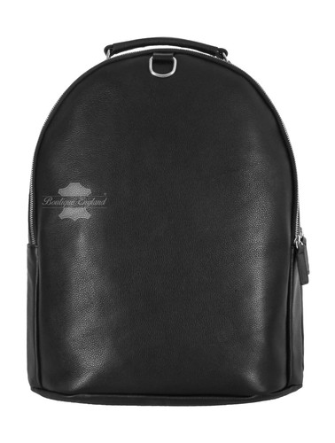 Zaino unisex pelle nero - zaino, da