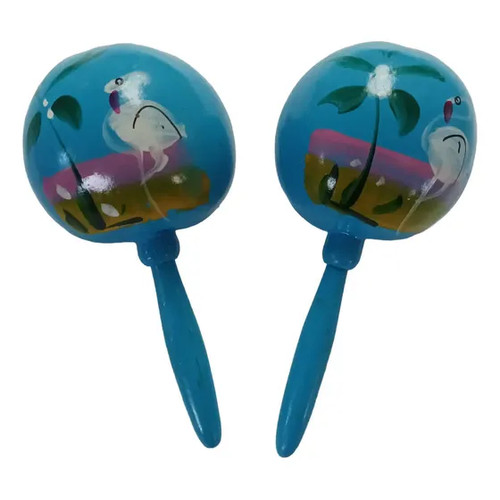 Maracas decorato artigianato - maracas,