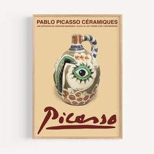 Pablo Picasso Vaso Ceramica