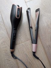 Lotto piastra per capelli + ferro arricciacapelli