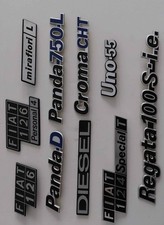  scritte loghi Fiat per auto