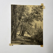 Paesaggio. Disegno a