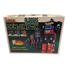 Bandai ALBEGAS GC-04 DENJIN BOX DX Chogokin 1983 Vintage Personaggio Con Japan