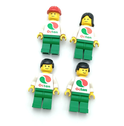 Lot lego ville pompiste - x,