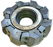 FRESA AD INSERTI INSERTO PER FRESATRICE TESTA FRESARE SPIANATURA SPIANARE 130 MM