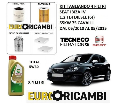 Tagliando filtri olio - filtri, e