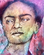 Frida Khalo. Dipinto olio