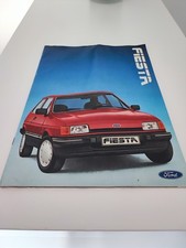 Ford Fiesta Brochure pubblicitaria Anni 80