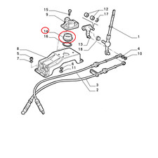 SUPPORTO LEVA CAMBIO FIAT