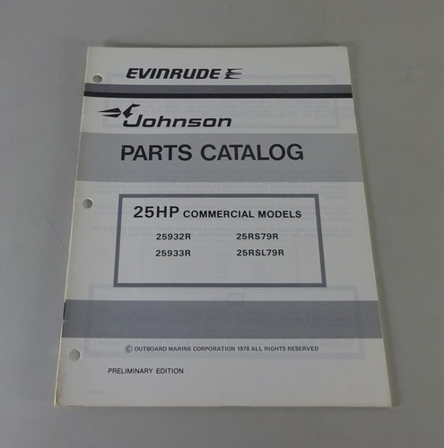 Catalogo ricambi evinrude - catalogo, /