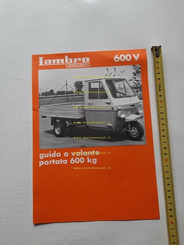 Innocenti lambro 600 - 600, v