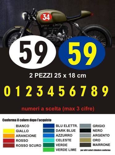 Adesivi numero - 2,