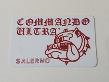 Tessera ultras commando - tessera, ultrà
