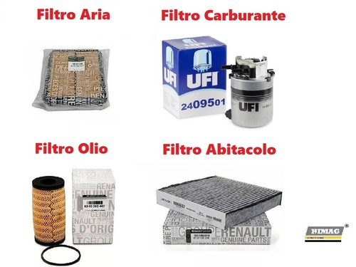 Kit filtri tagliando originali - filtri,