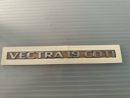 Scritta vectra cdti opel - scritta,