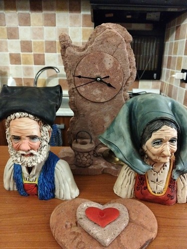 Busti sardi ceramica - sardi, in